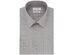 Calvin Klein Men's Infinite Color Slim-Fit Non-Iron Stretch Gray Check Dress Shirt Gray Size 34-35
