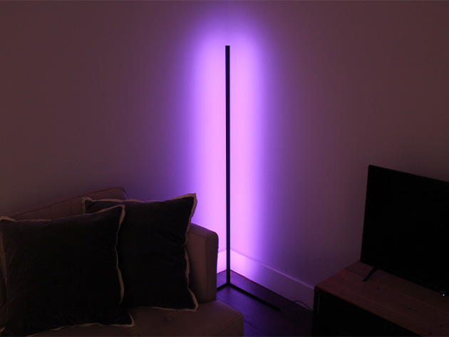 minimalist led corner light