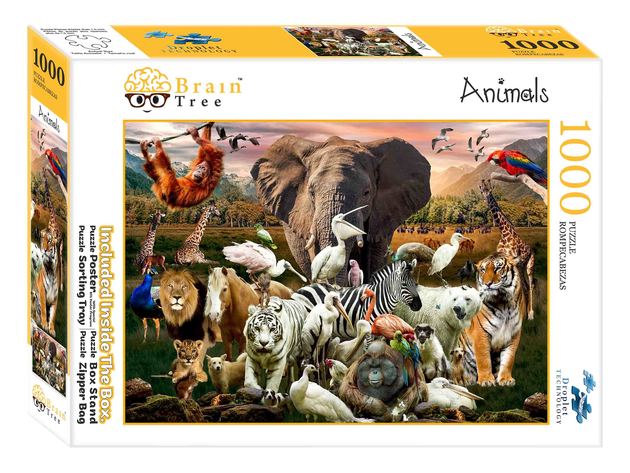 Animal Jigsaw Puzzles 1000 Piece