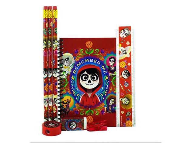 Stationery Set - Coco - Red - 6pc Favor Set