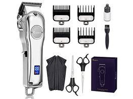 Professional Cordless Hair Trimmer with Grooming Kit