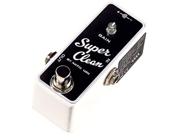 Xotic SCB Selectable Boost Frequency Super Clean Buffer Guitar Effects Pedal (Used, Damaged Retail Box)