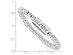 BELIEVE Stretch Bracelet in Sterling Silver