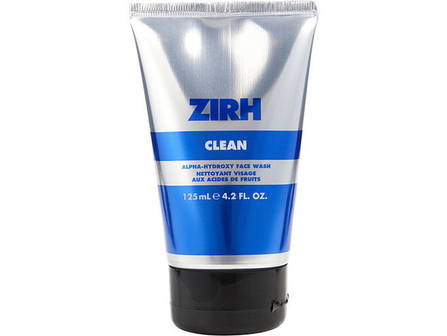 Zirh International by Zirh International Clean ( Alpha-Hydroxy Face Wash )--125ml/4.2oz for MEN ---(Package Of 4)