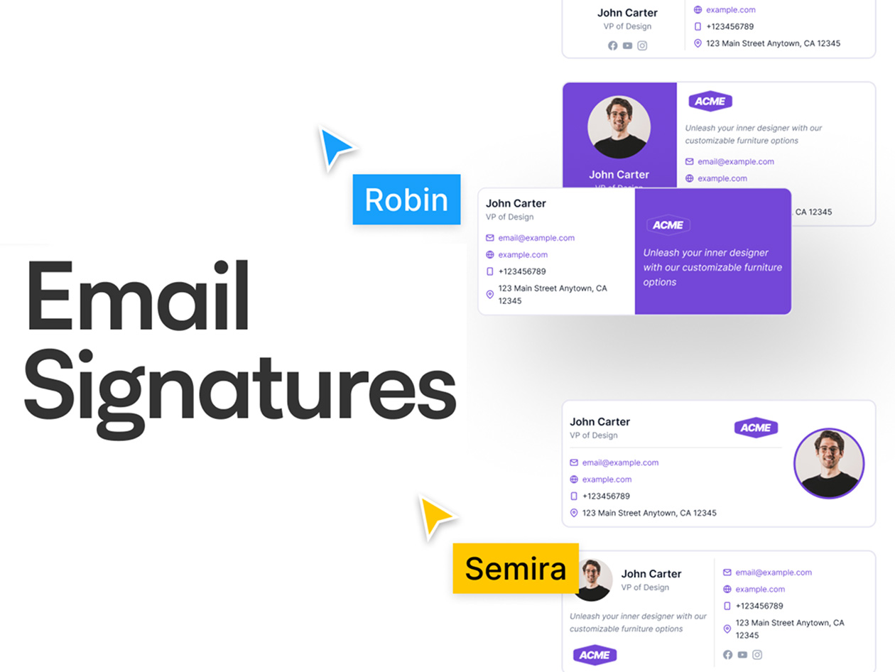 EmailSignatures: Lifetime Subscription (Pro Plan/3 Signatures)