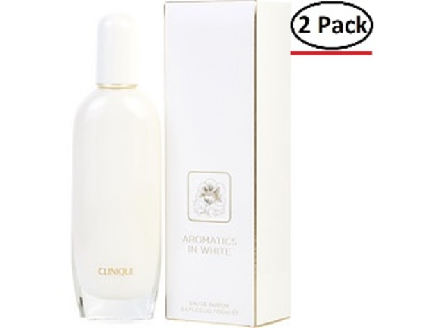 AROMATICS IN WHITE by Clinique EAU DE PARFUM SPRAY 3.4 OZ for WOMEN ---(Package Of 2)