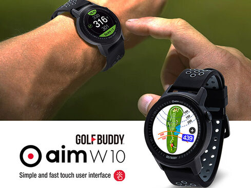 GOLF BUDDY aim W10 ゴルフGPSウォッチ GOLF BUDDY aim W10 GPSナビ