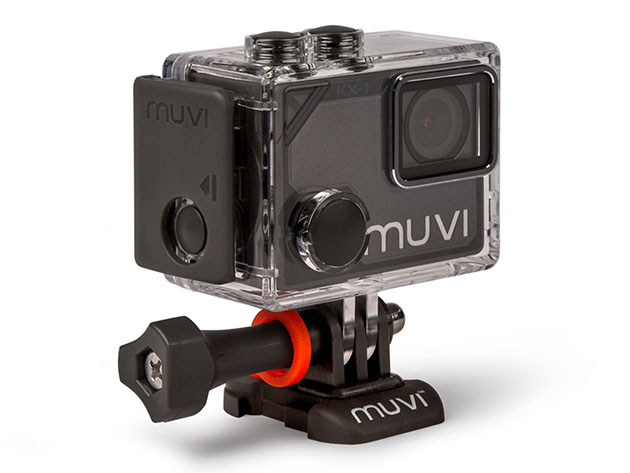 Muvi 4K Wi-Fi Camera with Waterproof Case