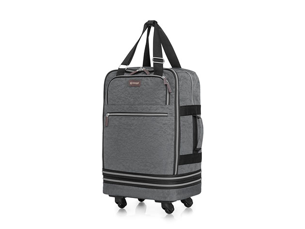 Biaggi Zip Sac Boost Expandable Luggage (Cobalt Blue)