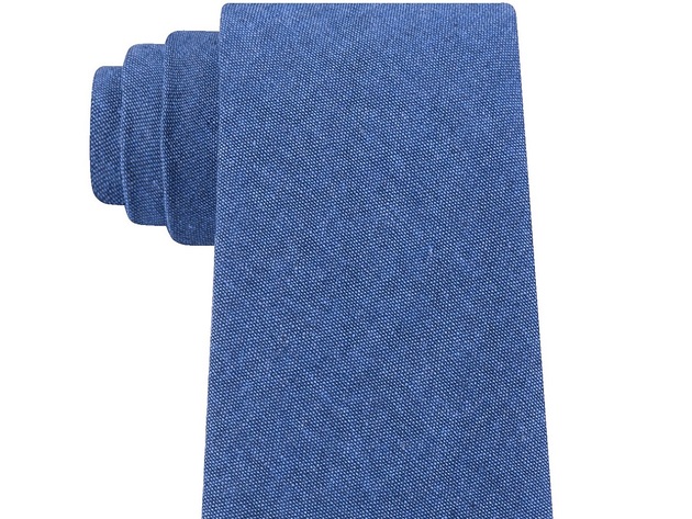 Tommy Hilfiger Men's Manhattan Solid Tie Green Size Size Reg