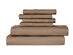 6-Piece Bamboo-Blend Comfort Luxury Sheet Set (Chocolate/Queen)