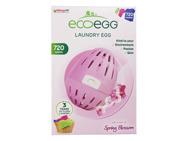 Ecoegg™ Bundle: Laundry Egg + Dryer Egg + Mega Detox Tab (Spring Blossom/2-Pack)