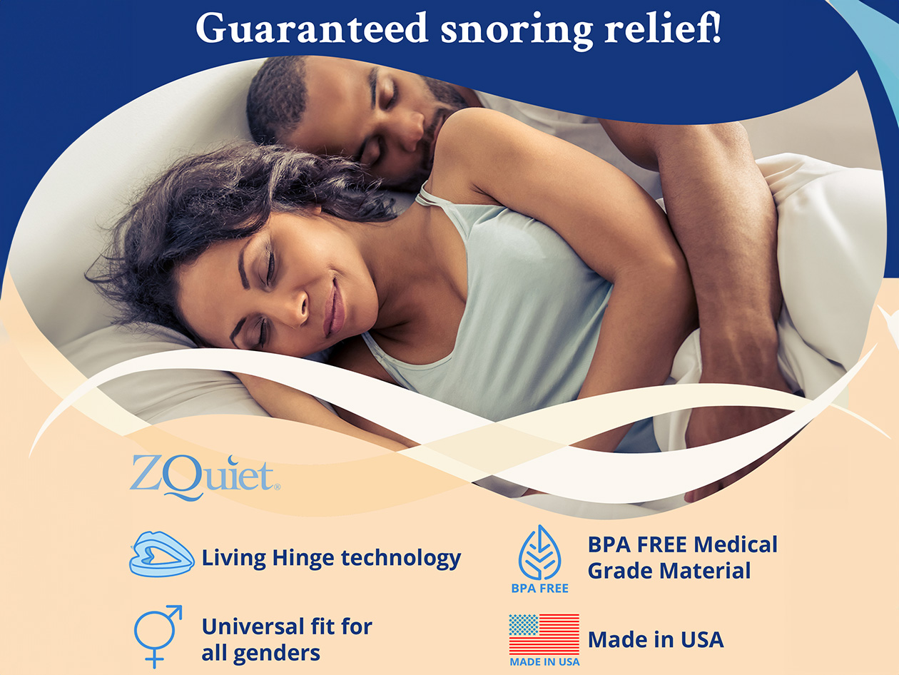 ZQuiet Anti-Snoring Mouthpiece 2-Size Starter Pack