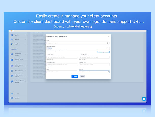 TagOn Link Shortener Custom Pro Plan: Lifetime Subscription