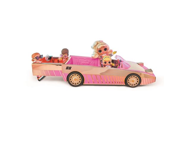 L.O.L. Surprise! Car Pool Coupe with Exclusive Doll, Pool and Dance Floor, Multicolor
