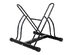 Costway Two Bicycle Bike Stand Racor Garage Floor Storage Organizer Cycling Rack - Black
