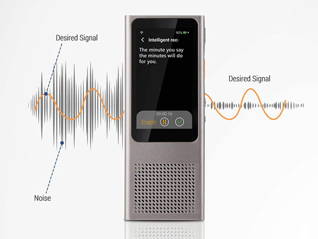 Langogo Minutes: Instant 2-Way Wi-Fi Voice Translating Device