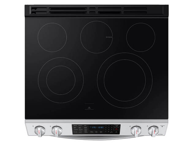 Samsung NE63T8311SS 6.3 cu. ft. Front Control Slide-In Electric Range with Convection & Wi-Fi