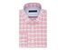 Tommy Hilfiger Men's Fitted Performance Stretch Blue Check Dress Shirt Red Size 15X34-35"