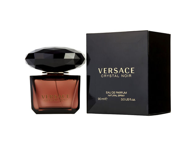 Versace Crystal Noir By Gianni Versace Eau De Parfum Spray 3 Oz For Women (Package Of 5)