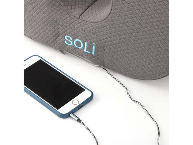 Soli Pillow: Noise-Canceling Pillow with Headphones