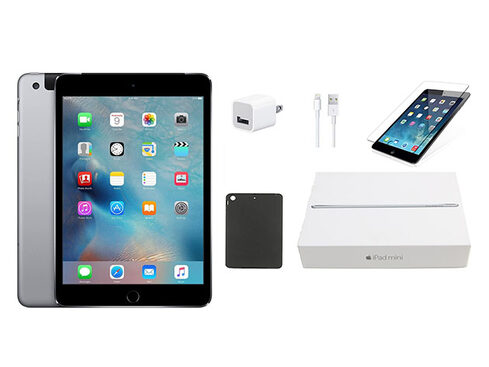 Apple iPad mini 3, 64GB - Silver (Refurbished: Wi-Fi + 4G Unlocked