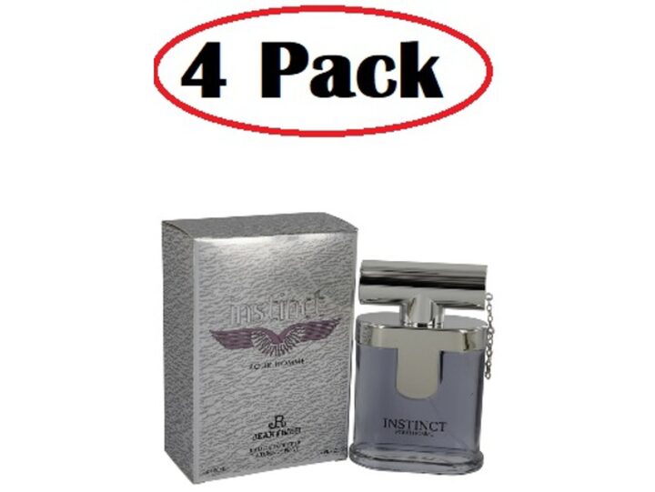 Pack of Instinct Pour Homme by Jean Rish Eau De Toilette Spray oz