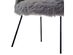 Ana Lux Fur Accent Chair (Grey)