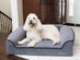 BuddyRest Romeo Orthopedic Dog Bed (Fathom Gray/XL)