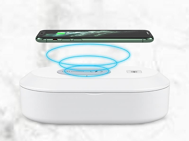 3-in-1 UV Sterilizer with Wireless Charger