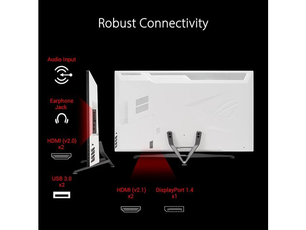ASUS ROG Strix 43" 4K UHD XG43UQ Xbox Edition Gaming Monitor (Refurbished)