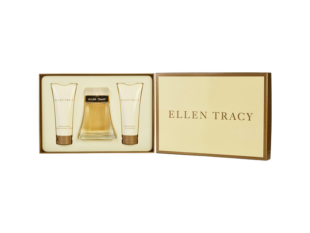 ELLEN TRACY by Ellen Tracy EAU DE PARFUM SPRAY 3.4 OZ & BODY LOTION 3.4 OZ & SHOWER GEL 3.4 OZ 100% Authentic