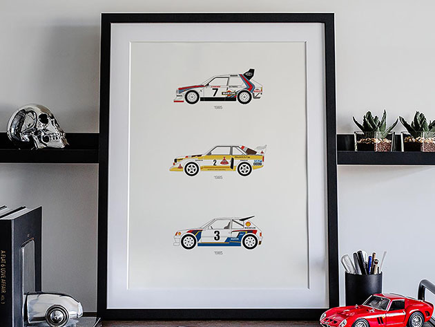 A Tribute to Rally B: Group B Poster (18"x 24")