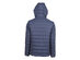 CALDO-X Heated Jacket with Detachable Hood (Navy/Small, Requires Power Bank)