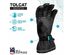 Wildhorn Tolcat Unisex 100% Polyester Waterproof Leather Ski Glovesle, 7 - Lunar (Like New, Open Retail Box)