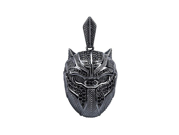 Black Panther Inspired Pendant Necklace