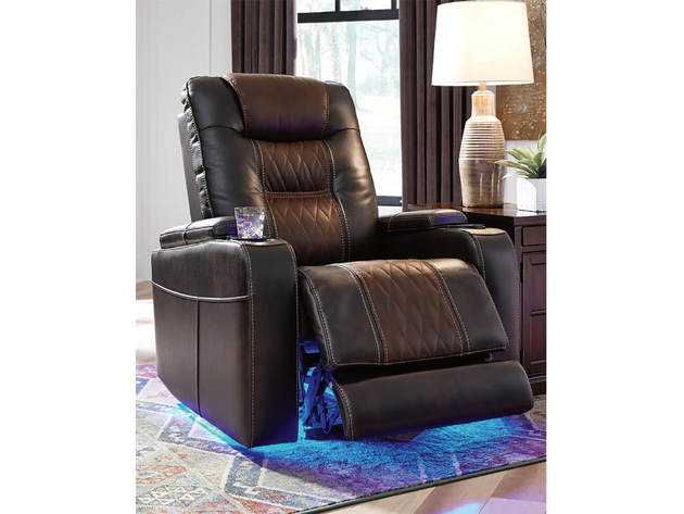 Ashley Signature Design 2150713 Composer Power Recliner - Brown