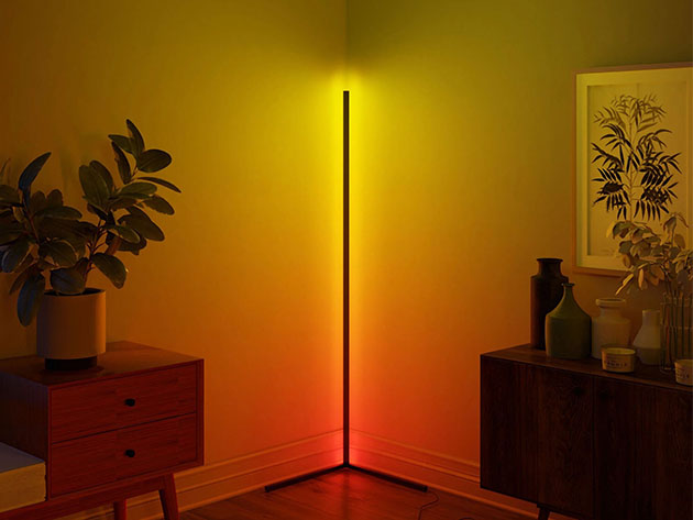 Minimalist LED Corner Floor Lamp (4-Pack)