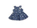Calvin Klein Baby Girls Floral-Print Denim Tunic Blue Size 24 Months