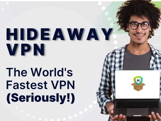HideAway VPN: Lifetime Subscription