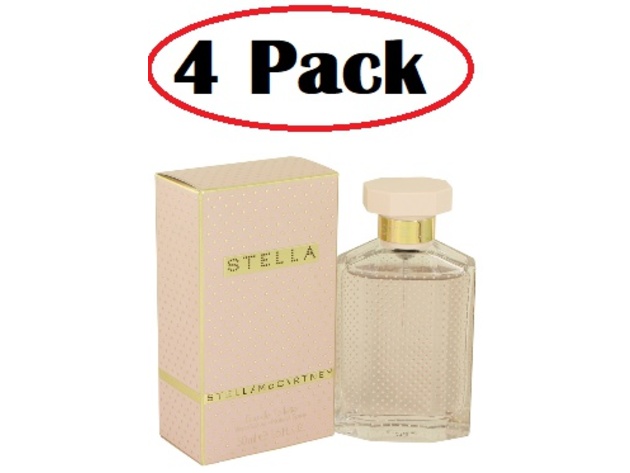 4 Pack of Stella by Stella McCartney Eau De Toilette Spray 1.7 oz