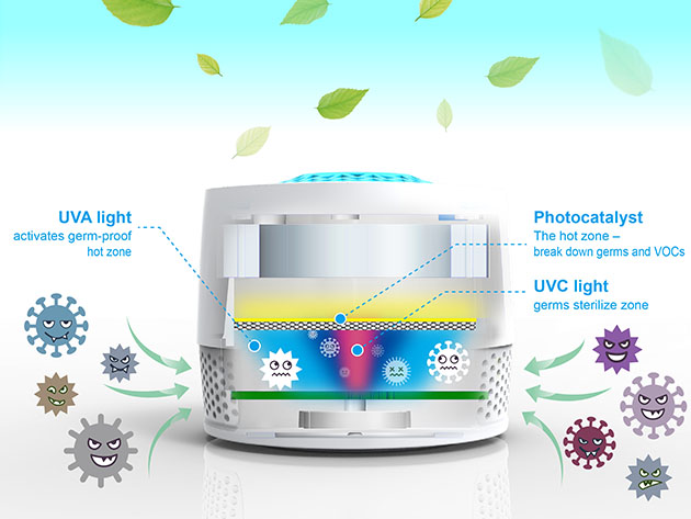 VentiFresh Plus: Next Generation Germ & Odor Eliminator (2-Pack)