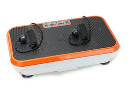PowerFit Elite Vibration Platform with Exercise Bands & Mat - Orange (Refurbished)