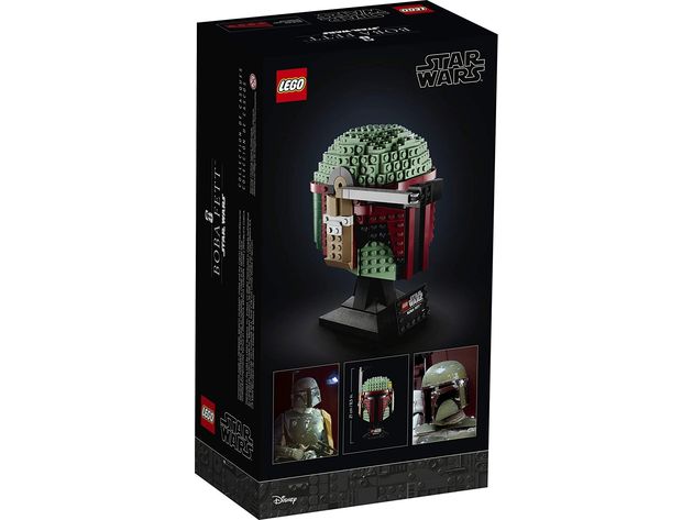LEGO Collectible and Cool Star Wars Character Boba Fett Helmet Building Kit, 625 Pieces (New Open Box)