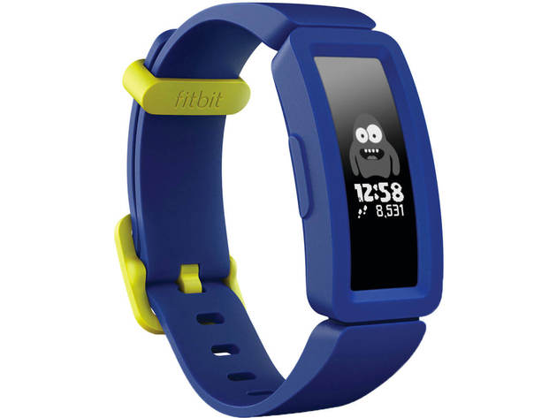 Fitbit FB414BKBU Ace 2 Kids Activity Tracker (Night Sky/Neon Yellow)