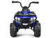Costway Kids Ride On ATV Quad 4 Wheeler Electric Toy Car 6V Battery Power Led Lights - Blue