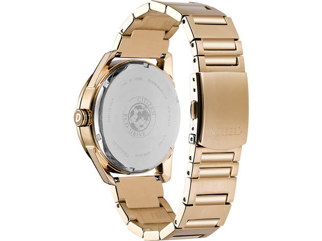 CITIZEN BU402354E Mens CTO Eco-Drive Rose-Gold Stainless Steel Watch