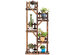 5-Tier Flower Rack Wood Plant Stand 6 Pots Display Shelf Multifunctional Rack