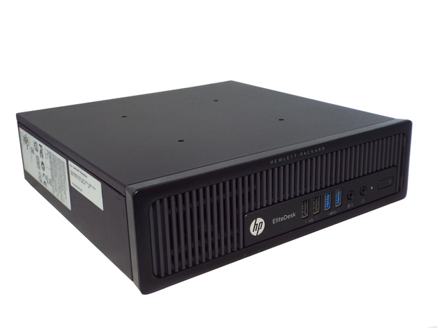 HP EliteDesk 800G1 Ultra Small Form Factor Computer PC, 3.20 GHz Intel i5 Quad Core Gen 4, 16GB DDR3 RAM, 250GB HDD Hard Drive, Windows 10 Professional 64Bit (Renewed)