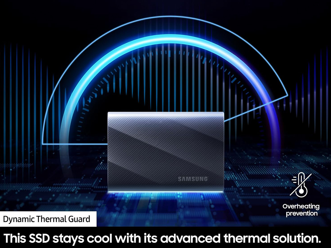 Samsung T9 1TB Portable SSD (Black)